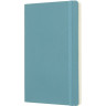 Блокнот MOLESKINE Classic Soft XL, нелинованный, голубой QP623B35