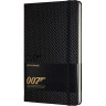 Блокнот MOLESKINE LIMITED EDITION JAMES BOND LARGE, линейка, черный Carbon LEJBQP060A
