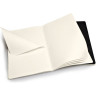 Блокнот MOLESKINE VOLANT LARGE, линейка, черный QP721BK